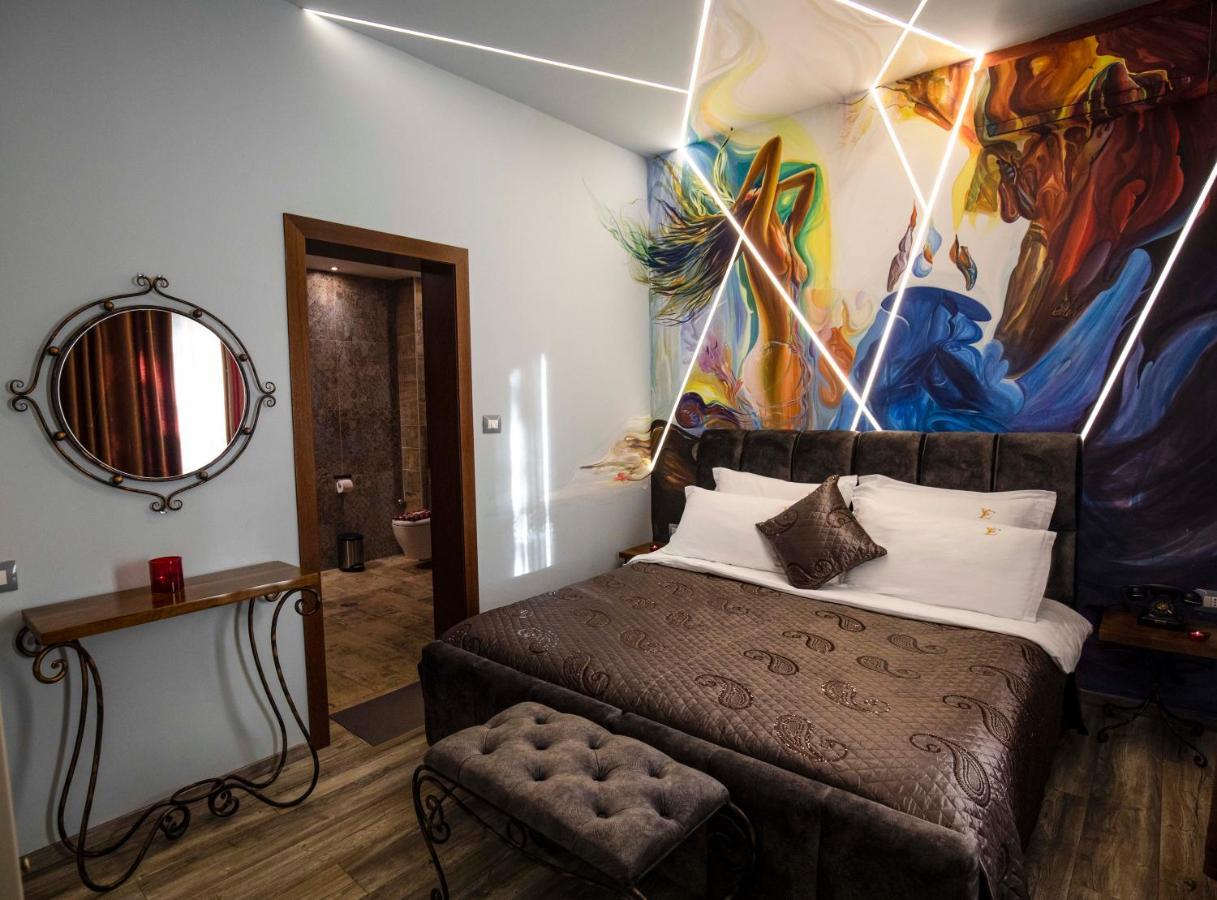 Vila Eden Boutique Hotel Korce Zimmer foto